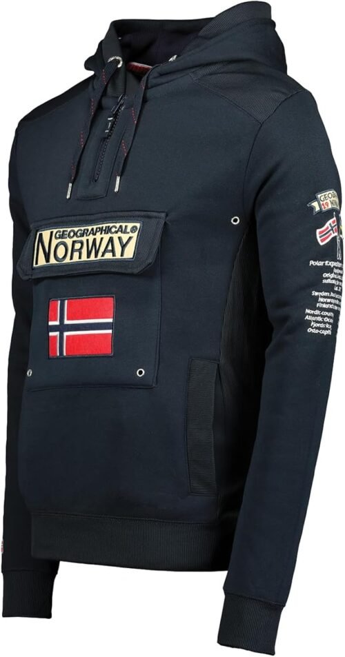 Sudadera Geographical Norway Capucha - Imagen 3