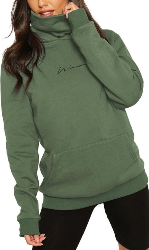 Sudadera  Cuello Alto Pullover Hoody - Imagen 3