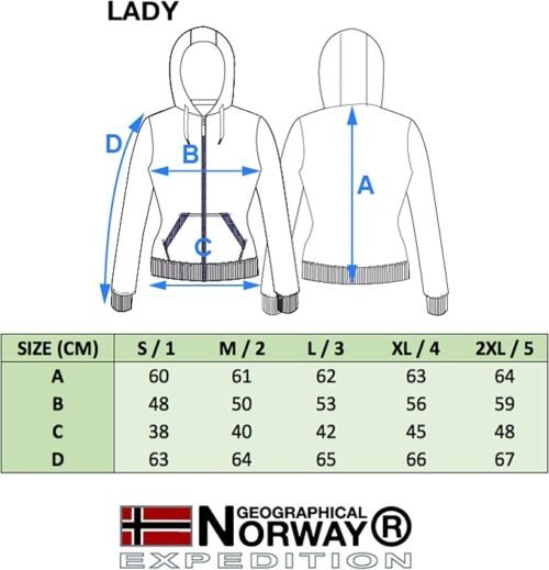 Sudadera Geographical Norway Mujer - Imagen 2