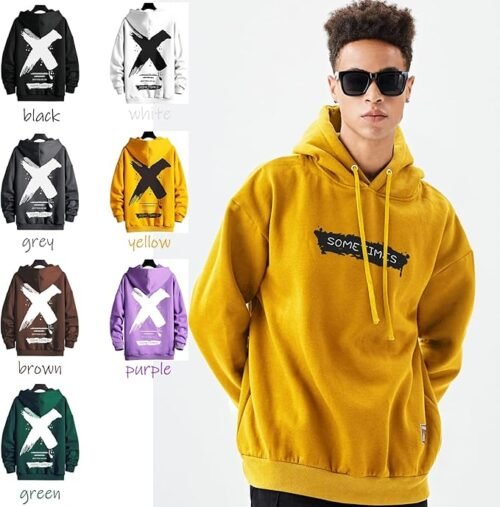 Sudadera Moshtashio  Capucha Hoodie Casual - Imagen 3