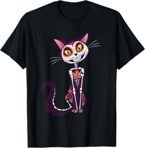 Camiseta Dia De Los Muertos Sugar Skull Day Of The Dead de calidad