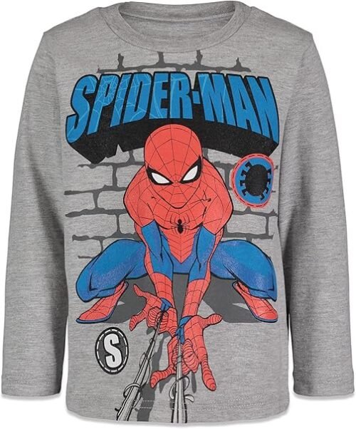 Camisetas de Manga Larga Spiderman Pack de 2 - Imagen 2